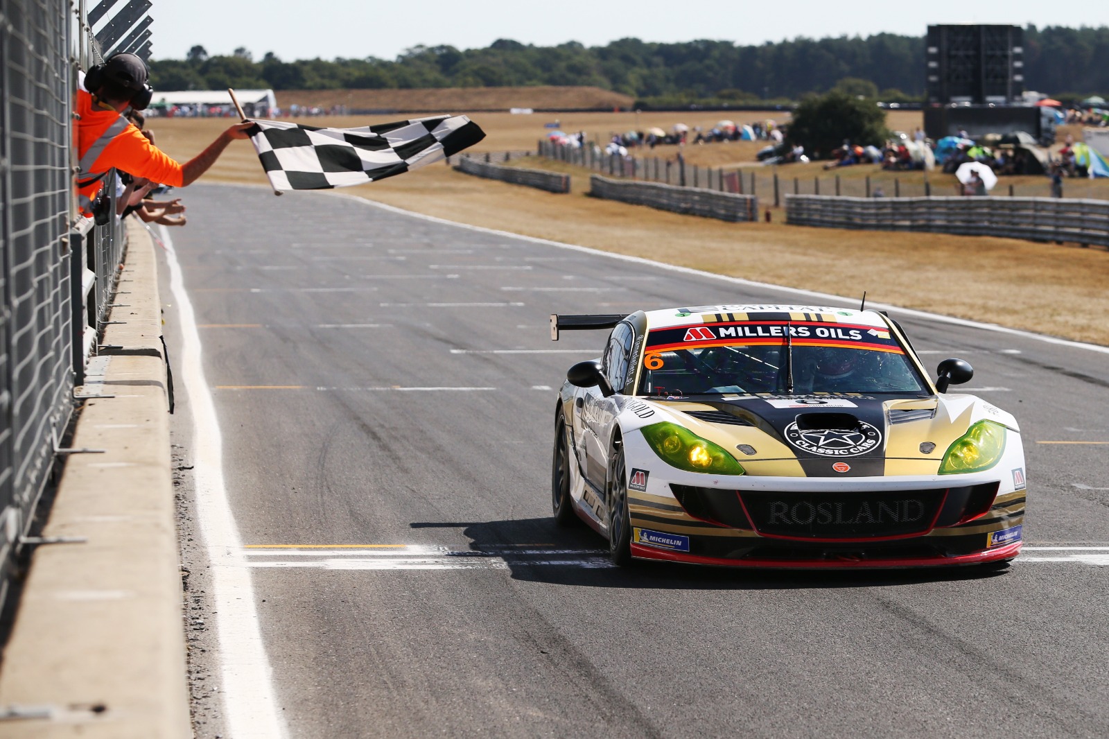 Kellett enjoyed another successful weekend in the Ginetta GT4 Supercup at Snetterton