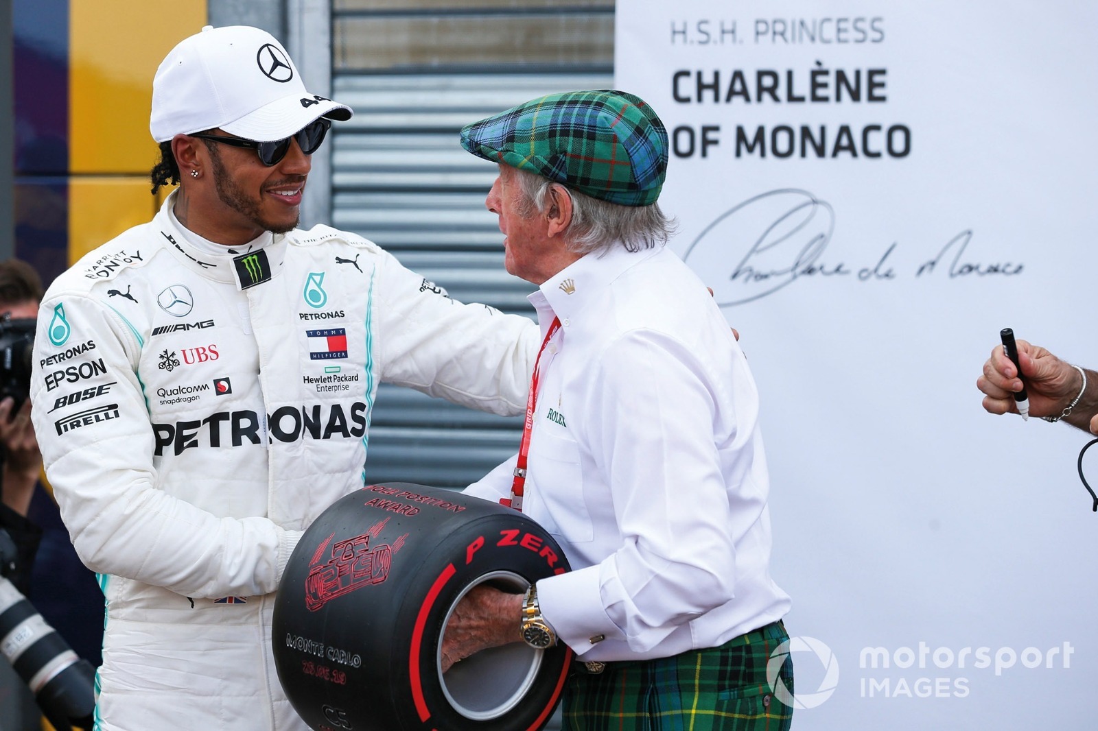 Both Hamilton and Stewart came through childhood hardships to become F1 world champions