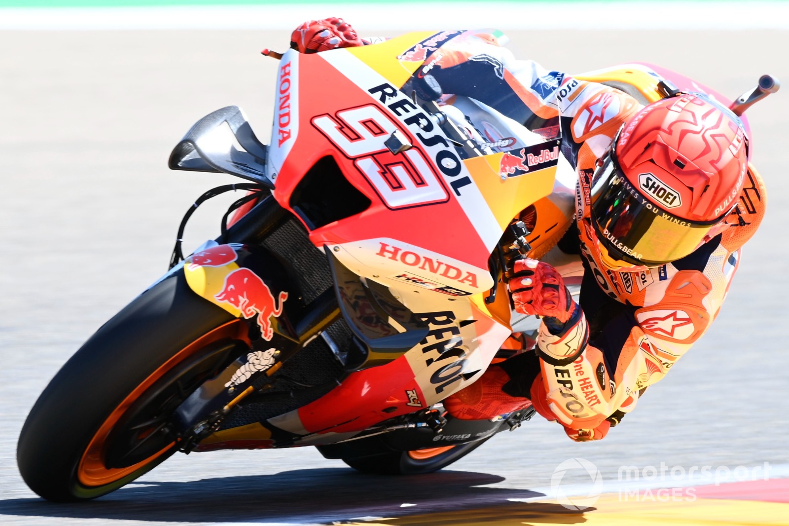 Marquez returned for the Aragon GP after missing six races due to another arm surgery