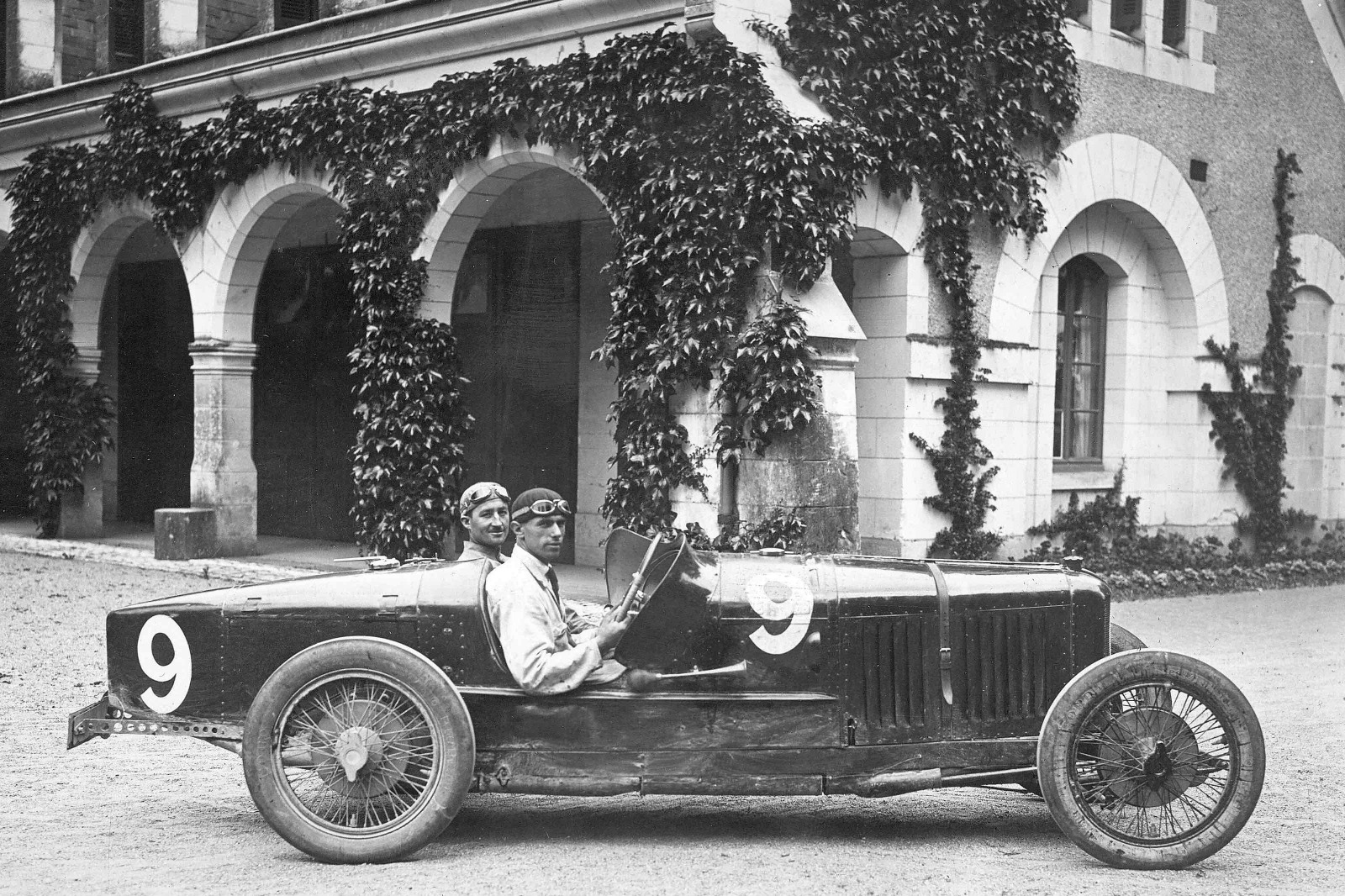 Enrico Giaccone in the fast but fragile Fiat 805 at the 1923 French GP
