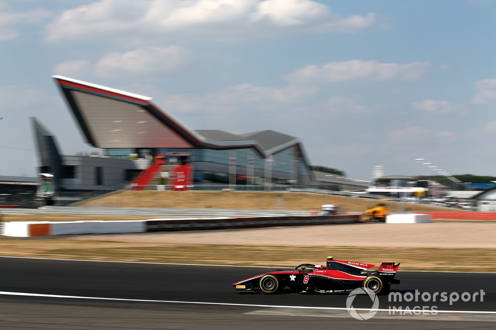 Russell just missed out twice on winning at Silverstone in F2