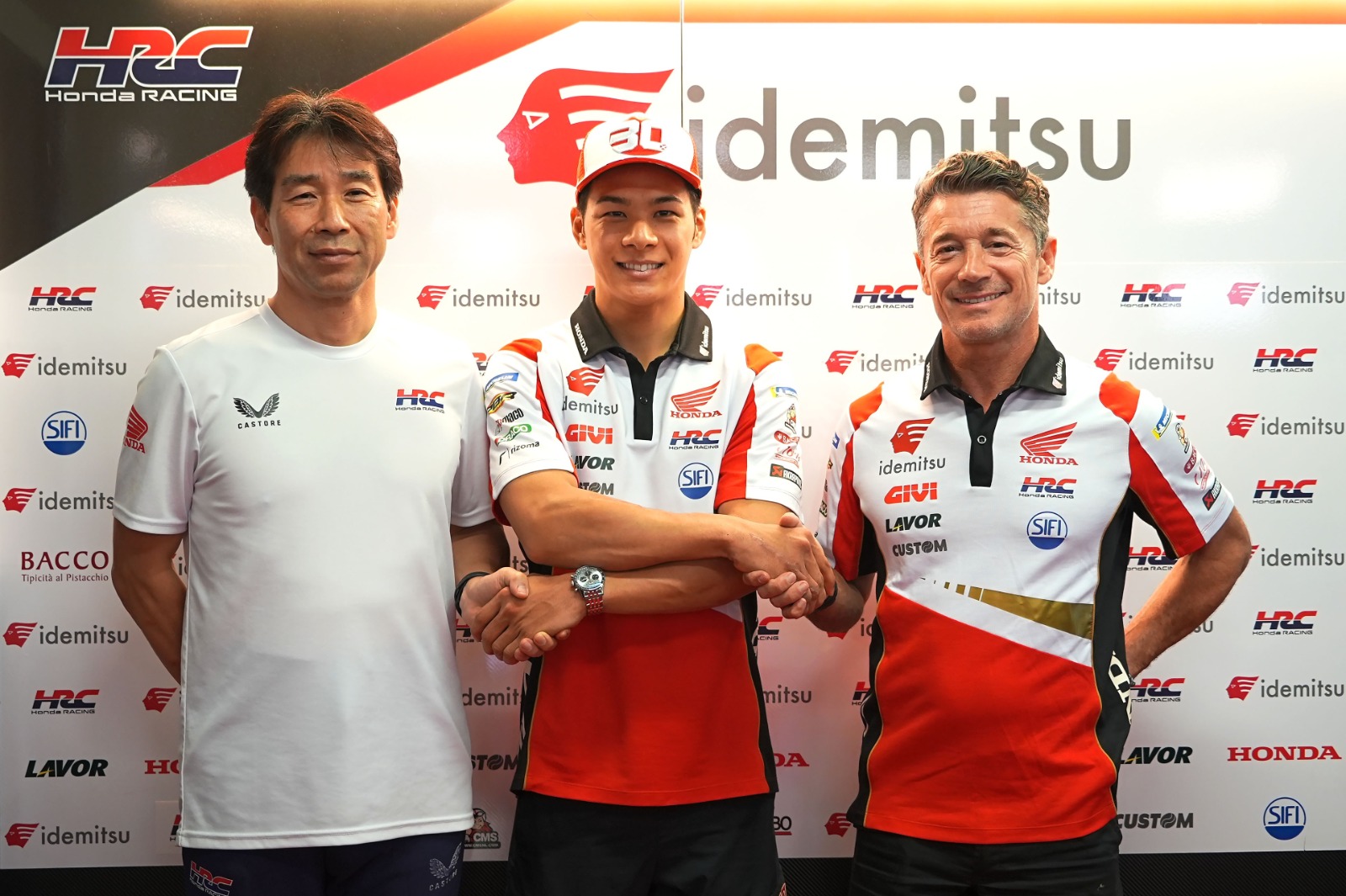 Kuwata, Nakagami y Cecchinello