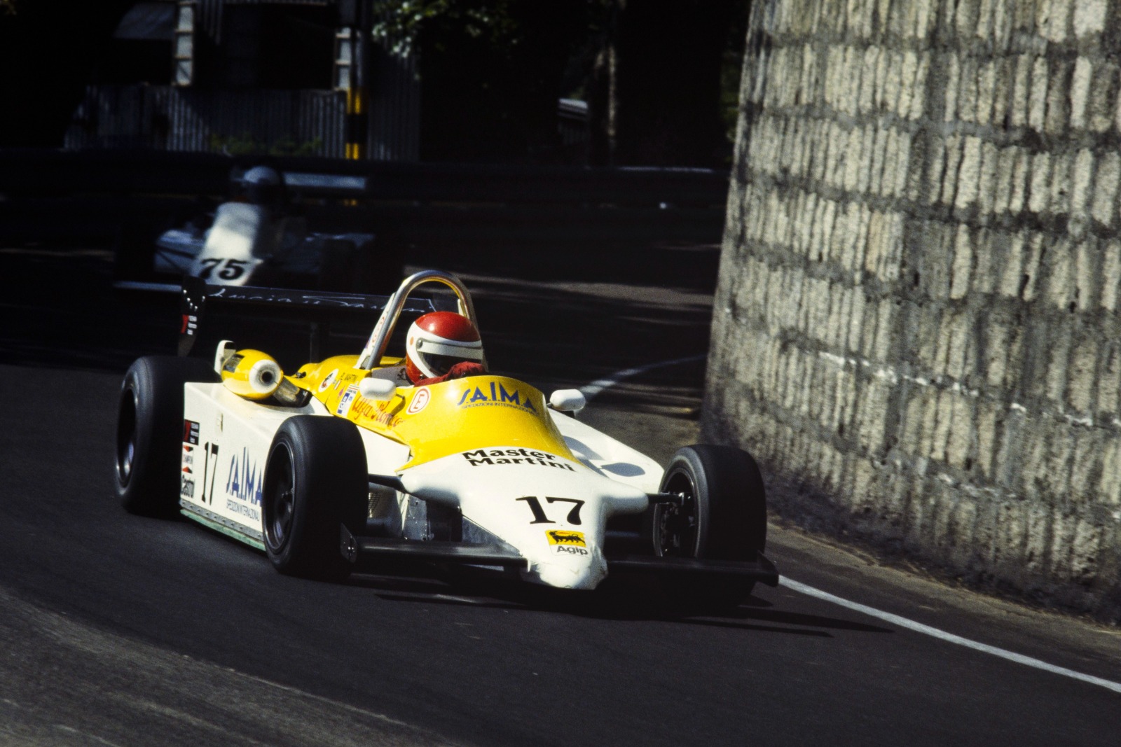 Pierluigi Martini, Luciano Pavesi, Ralt RT3 Alfa Romeo. Macau 1983