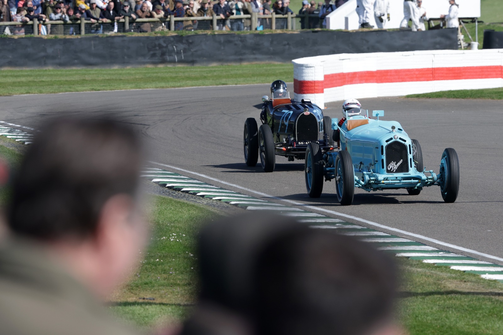 Alfa Romeo of Blakeney-Edwards won Varzi Trophy as Walton's Bugatti ran out of fuel