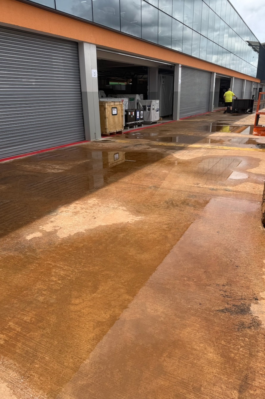 Paddock y parte trasera de los boxes del Circuito de Goiania
