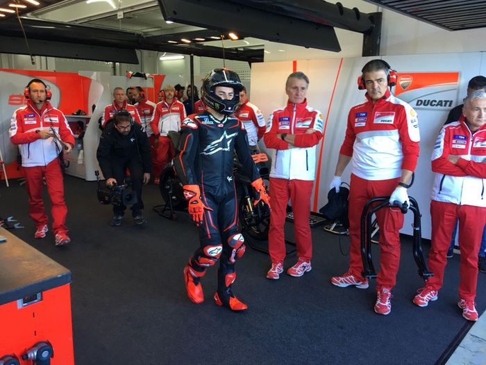 Lorenzo debut Ducati