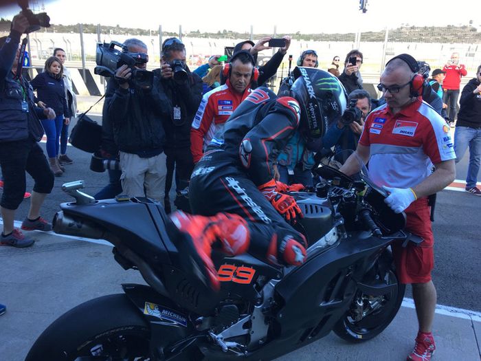 Lorenzo debut Ducati