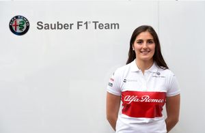 Tatiana Calderón, Alfa Romeo Sauber piloto de pruebas