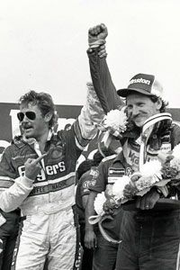 Tim Richmond with Dale Earnhardt