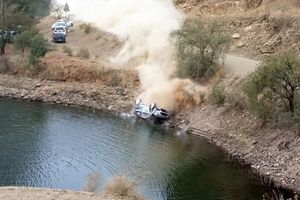 Ott Tanak goes off at Rally Mexico