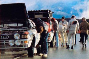 Команда Audi Sport. Ралли Аргентина 1983