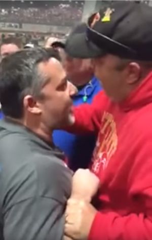 Tony Stewart and fan