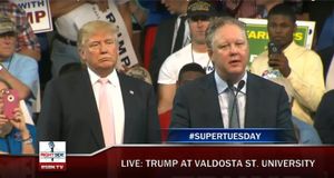Donald Trump and Brian France