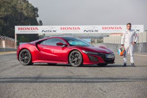 Alonso Estoril Honda NSX