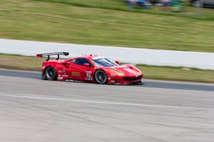 #62 Risi Competizione Ferrari 488 GTE: Giancarlo Fisichella, Toni Vilander